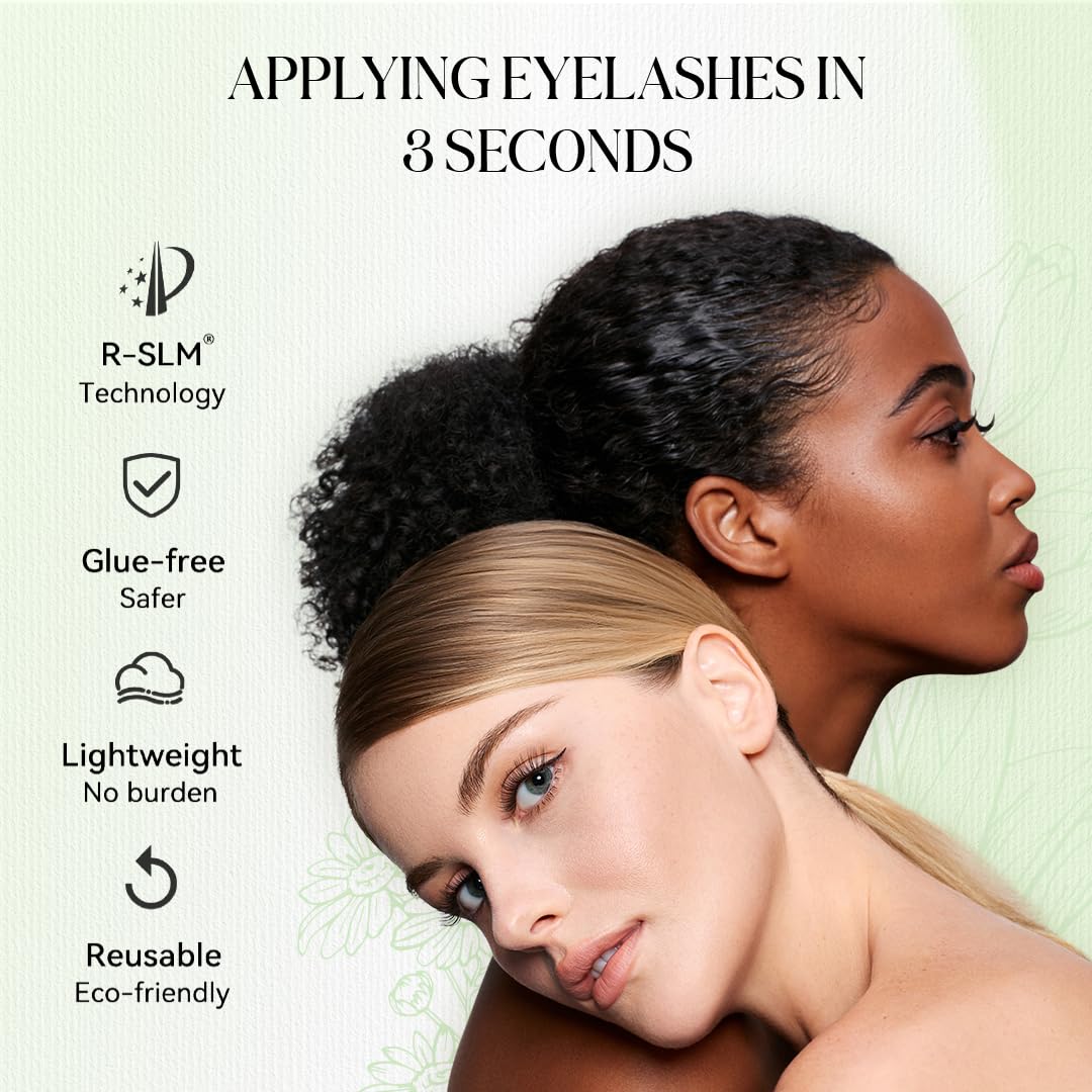 WOSADO reusable magnetic lashes save time on daily routines