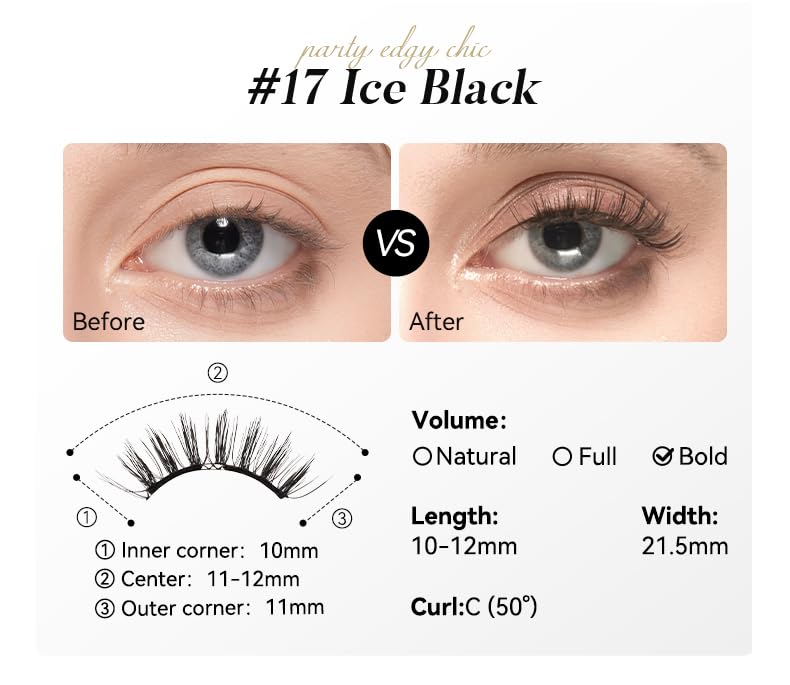 WOSADO waterproof lashes withstand daily activities and light rain for confidence.
