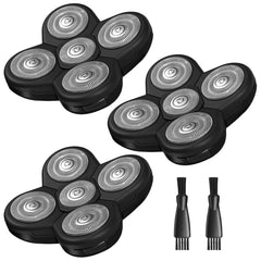 Wotdmu 3-pack replacement blades for FS1-1 deliver precise, close shaves