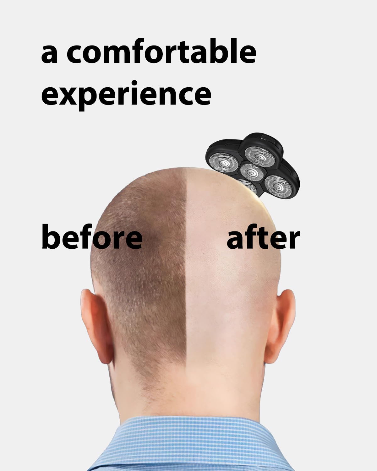 Wotdmu gift option blades ideal for bald men and partners