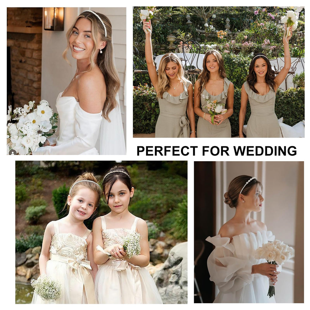 Diadema para boda de WOVOWOVO, perfecta para novias y madrinas.