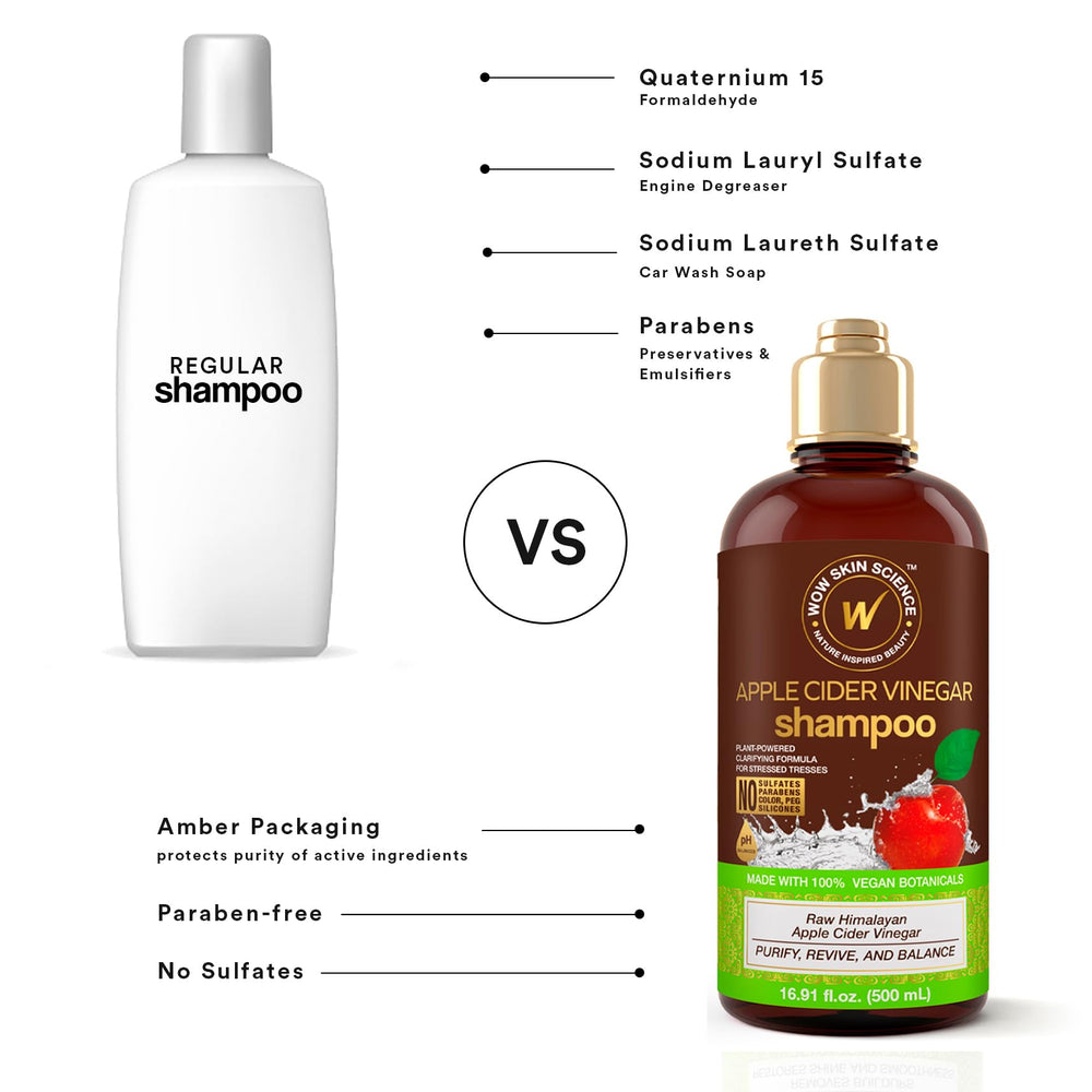 WOW Life Science Shampoo sin sulfatos ni parabenos: cuidado suave y respetuoso.