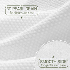 WOWOTEX biodegradable viscose fiber texture highlights a soft, gentle touch for sensitive skin.