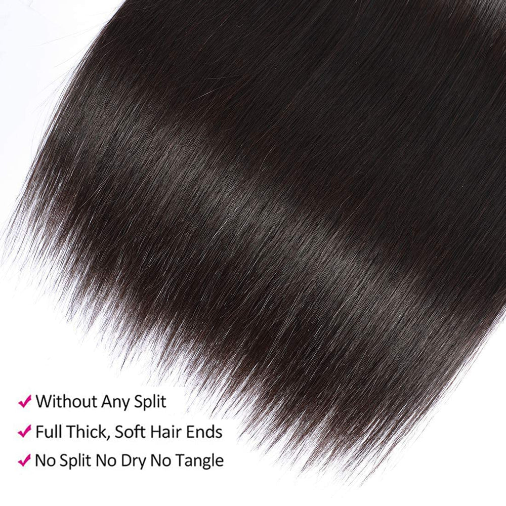 WOWQUEEN pre-plucked baby hair closure creates a natural hairline.