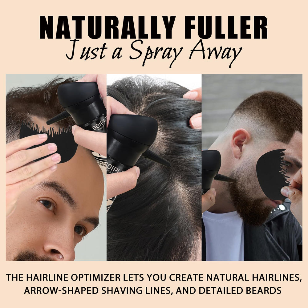 WOZUTUNT conjunto 3 en 1 para cabello y barba con acabado natural