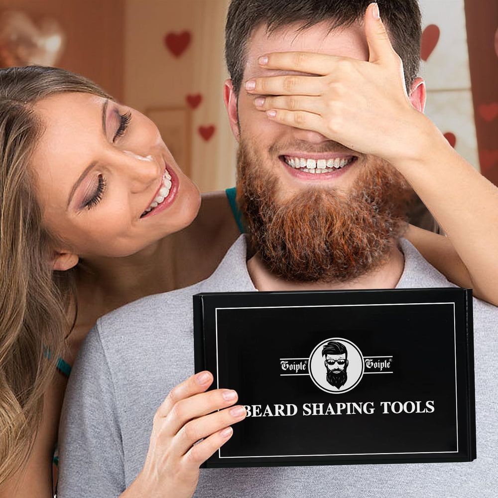 WOZUTUNT gift set beard tools provides a versatile grooming kit.