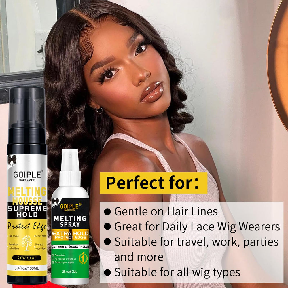 WOZUTUNT all-in-one-kit enables complete wig melt with tools