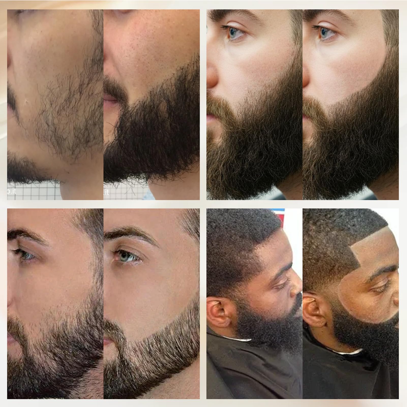 WOZUTUNT Spray de barbería: contornos definidos y duraderos