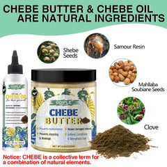 WOZUTUNT Chebe aceite para fortalecimiento del cabello y cuidado del cuero cabelludo.