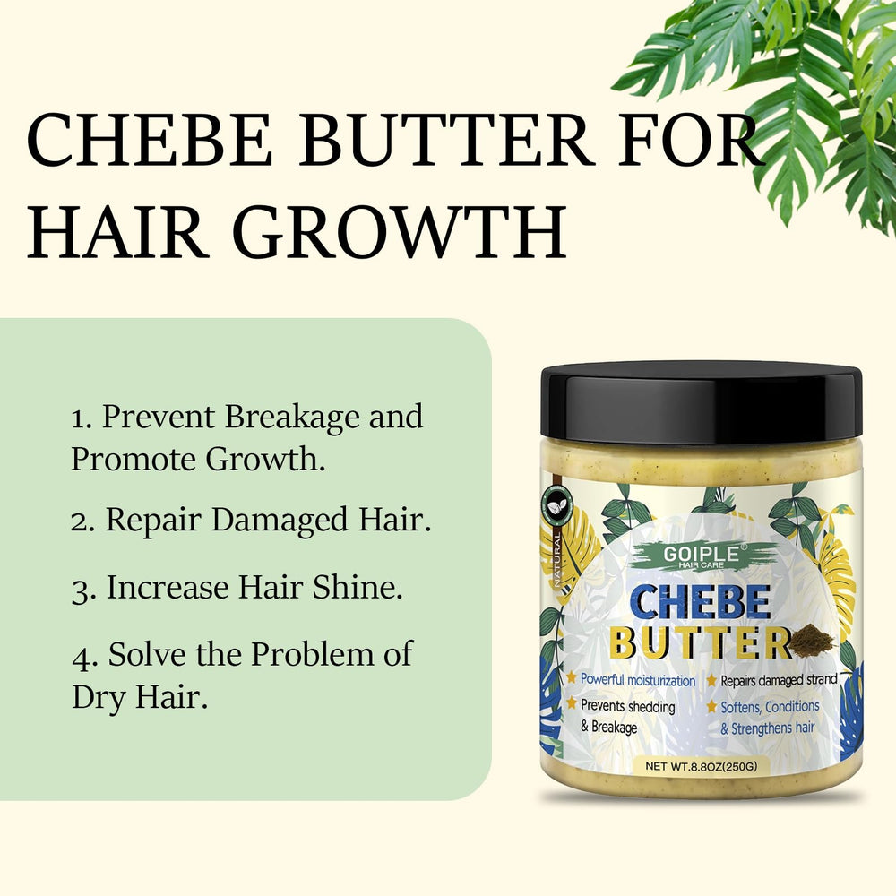 Ingredients bowl featuring WOZUTUNT Chebe Butter blend of botanicals
