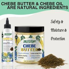 Envase de WOZUTUNT Chebe para uso diario del cabello.