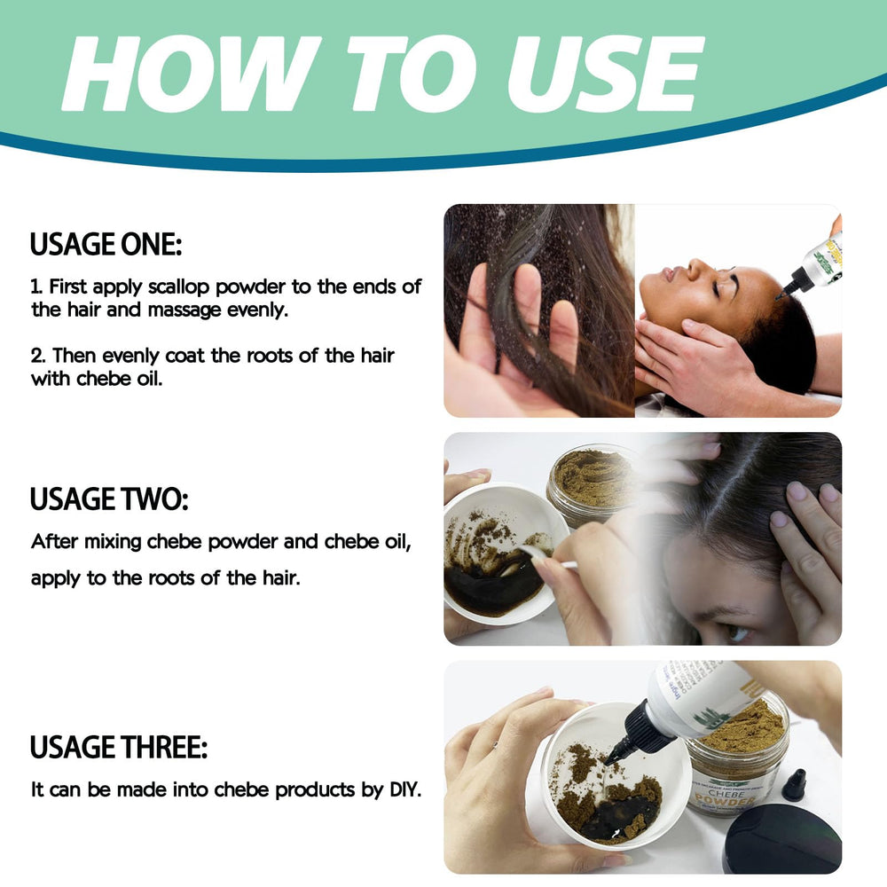 WOZUTUNT Chebe, nutrición profunda para cabello resistente.