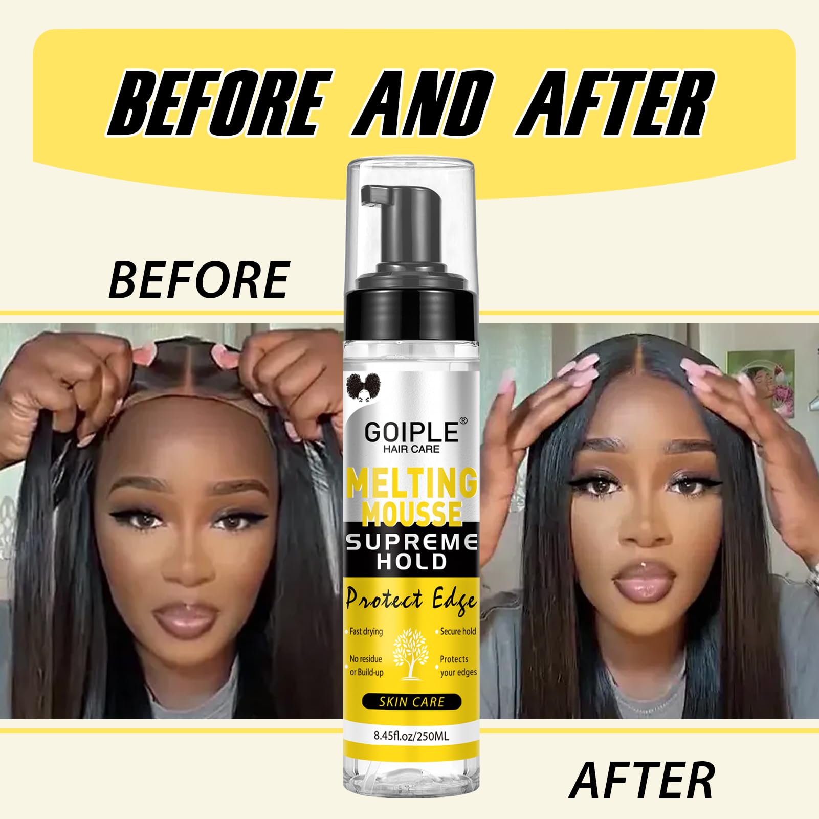 WOZUTUNT cruelty-free vegan formula for guilt-free styling.