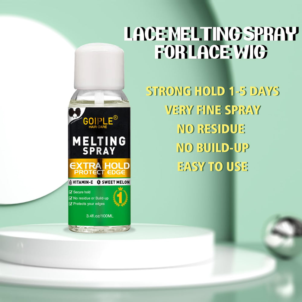 WOZUTUNT lace melting spray with natural formula for scalp comfort.
