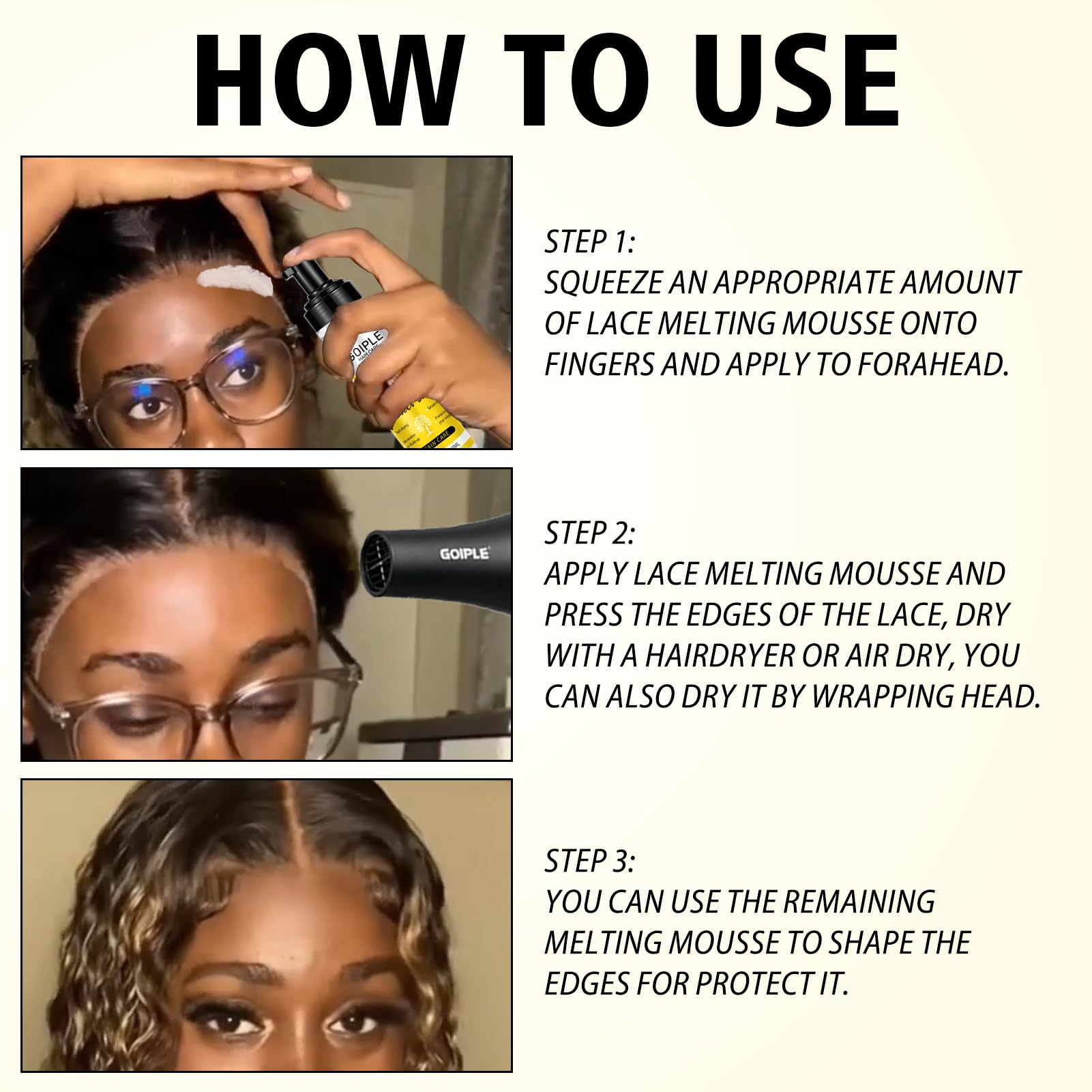 WOZUTUNT wig-closure-extensions use for secure attachment.