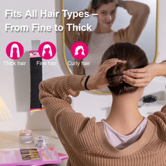 Wraphit secure hold for thick hair during workouts.