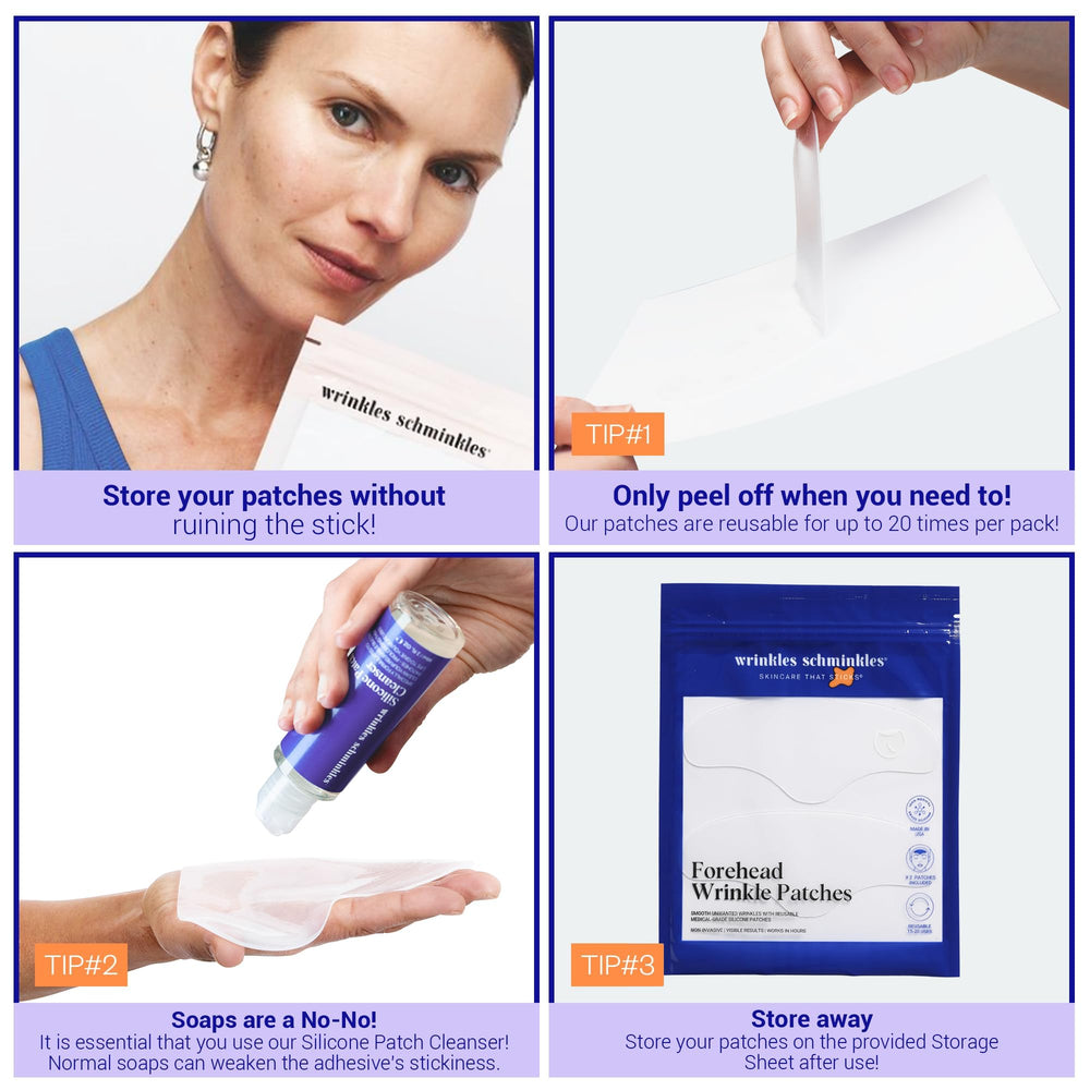 Wrinkles Schminkles day-use forehead patch offers subtle wrinkle control