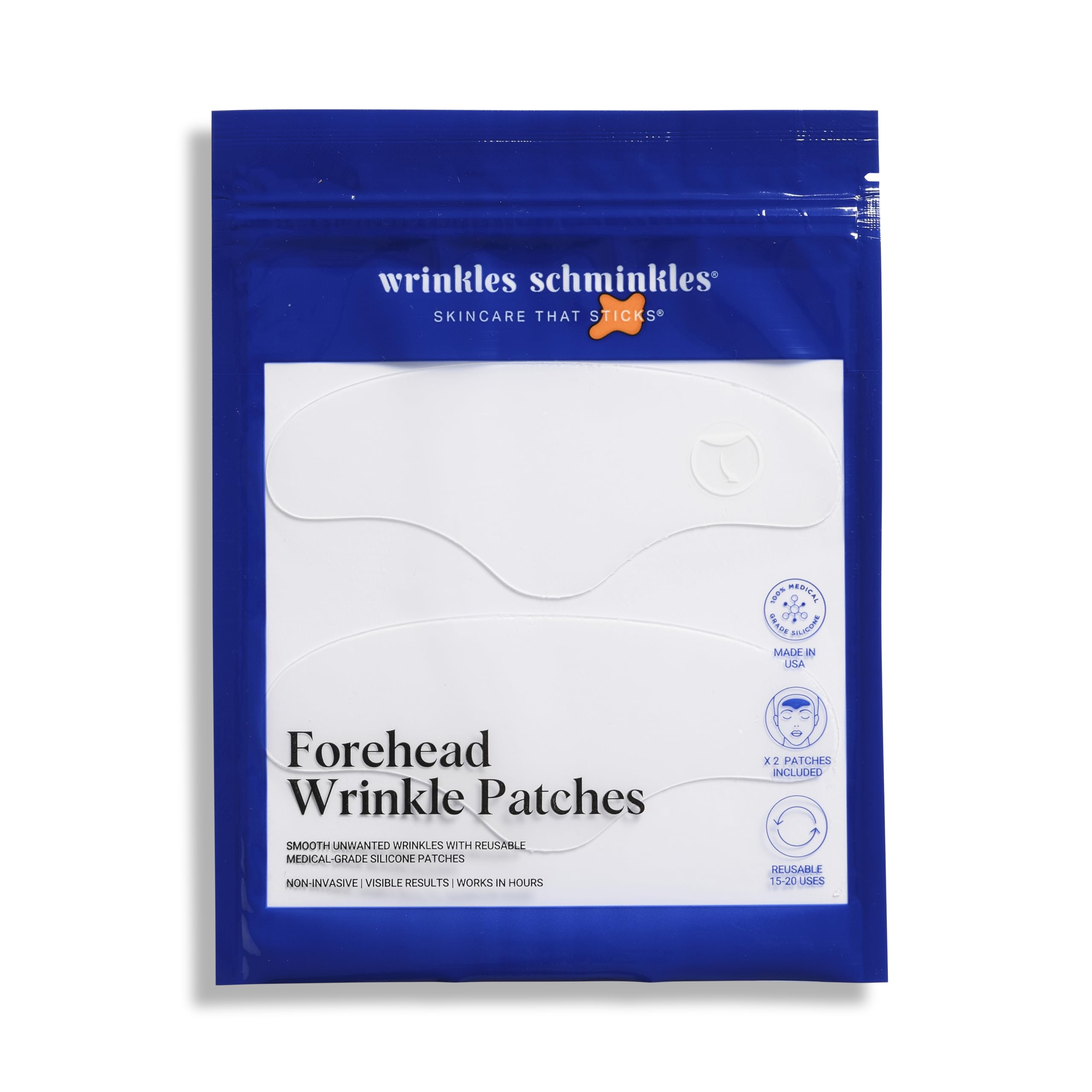 Wrinkles Schminkles forehead patch pack smooths lines overnight