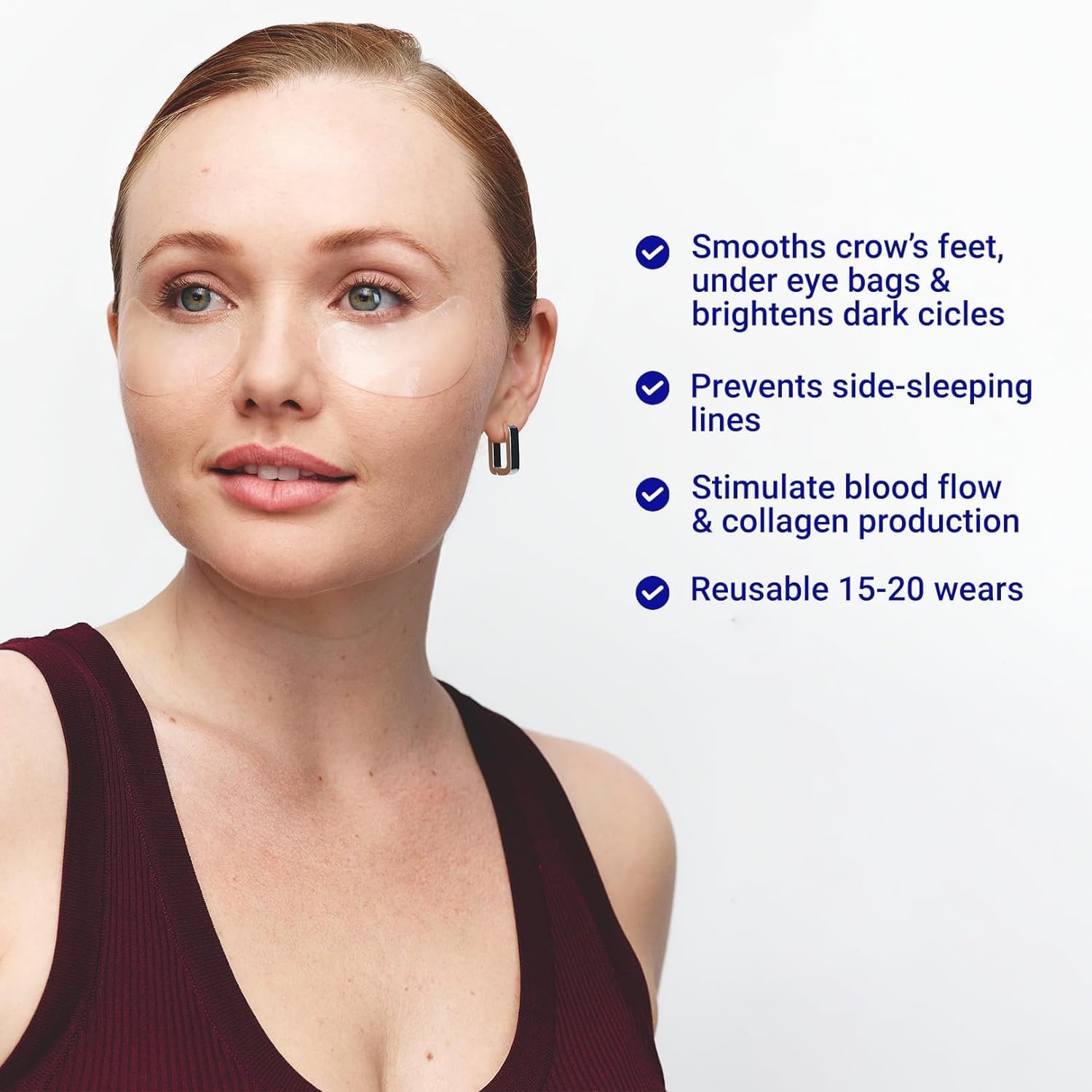 Wrinkles Schminkles Reusable Silicone Patches designed for multiple uses