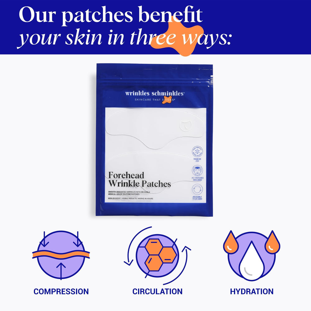 Wrinkles Schminkles silicone patch closeup showcases reusable design