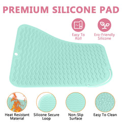 WRORUNER heat mat travel case, easy storage on the go.