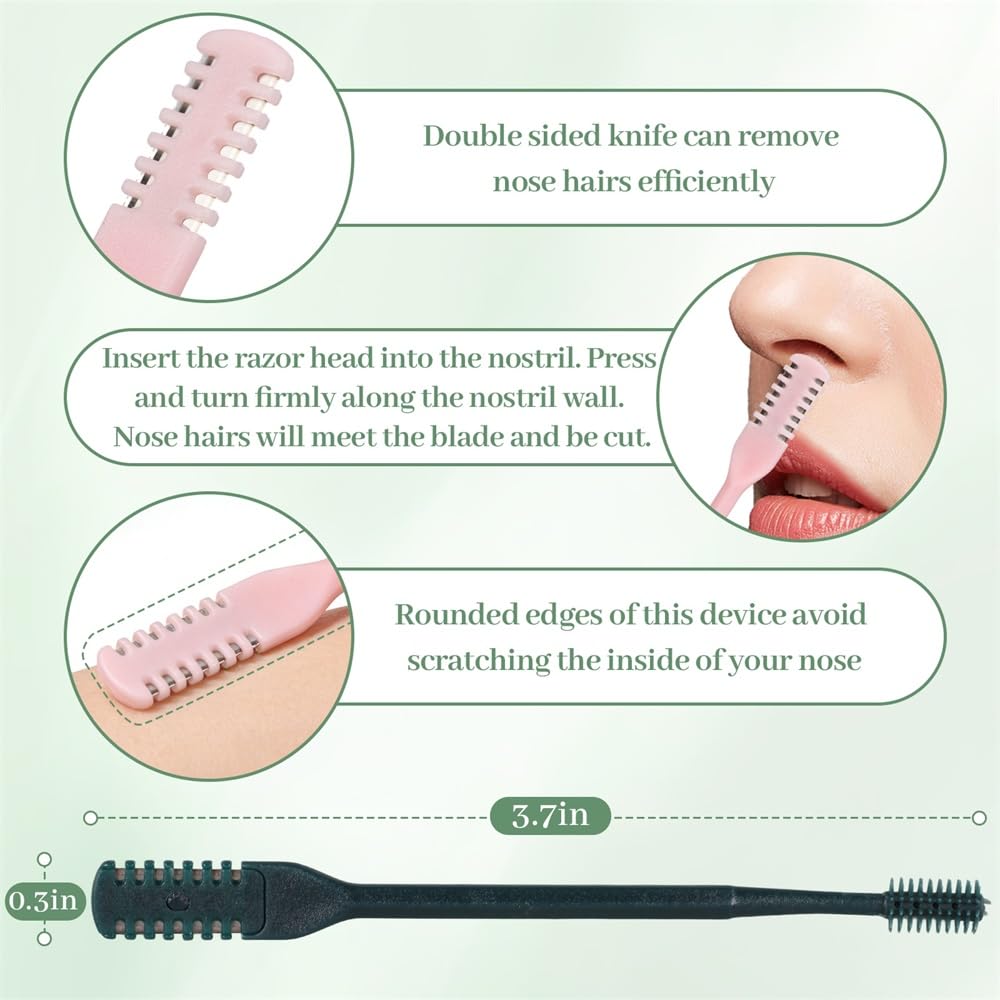 Wrusuh nose trimmer color varieties to match your style.