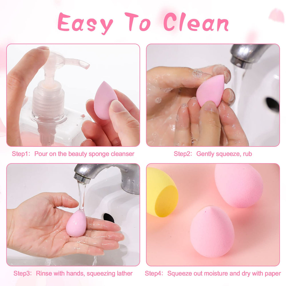 WSICSE non-latex soft makeup sponge for comfortable, odor-free use