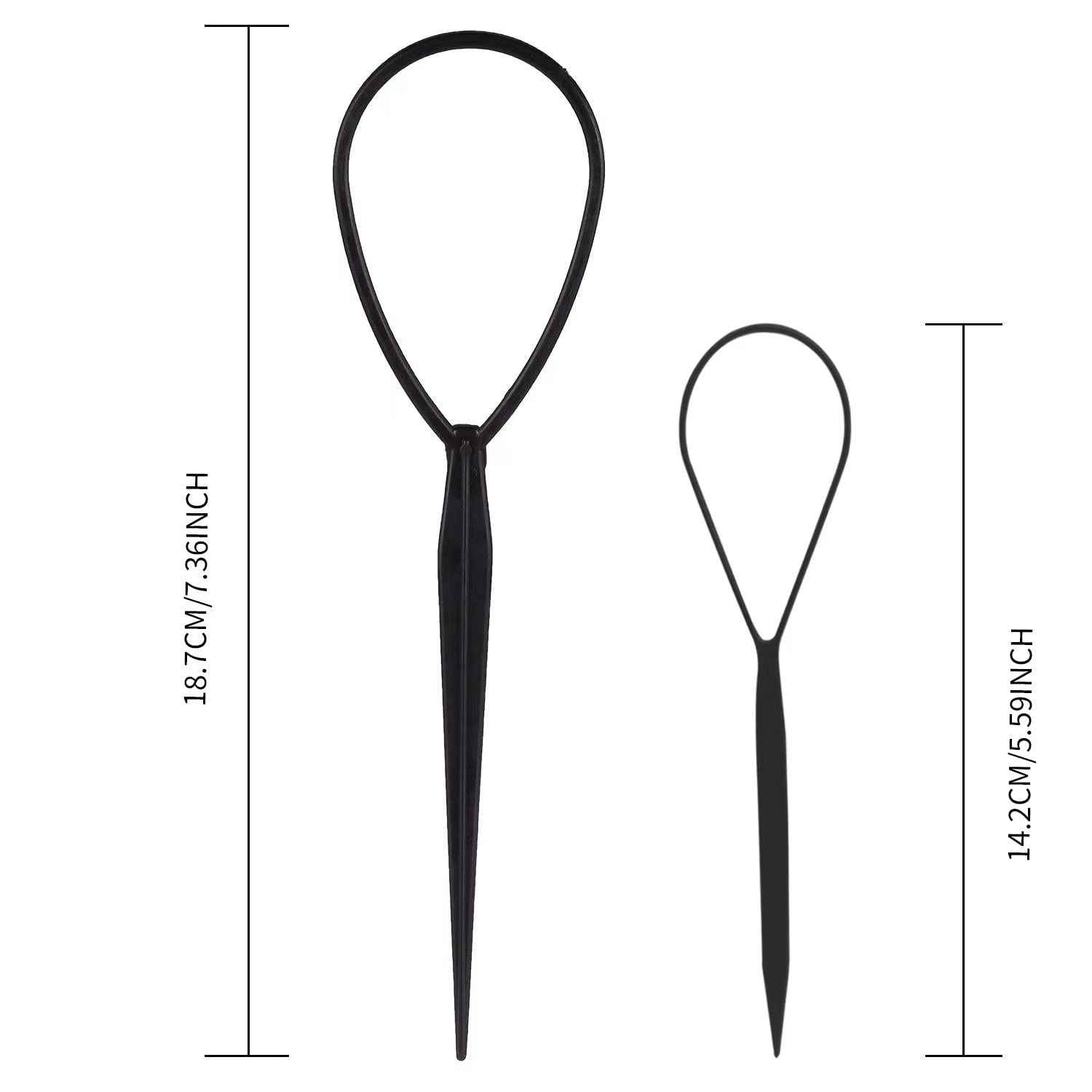 WSYUB accesorios tamaño grande para trenzas y recogidos amplios.