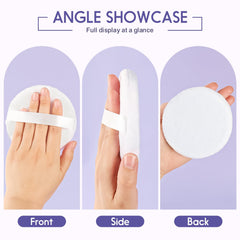 WSYUB body powder container set keeps powder clean and portable