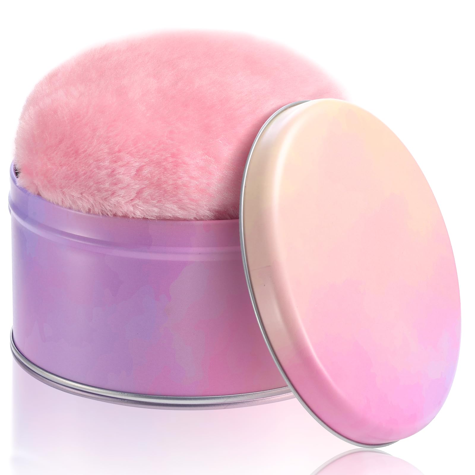 WSYUB Powder Puff 5inch for even, mess-free body powder application