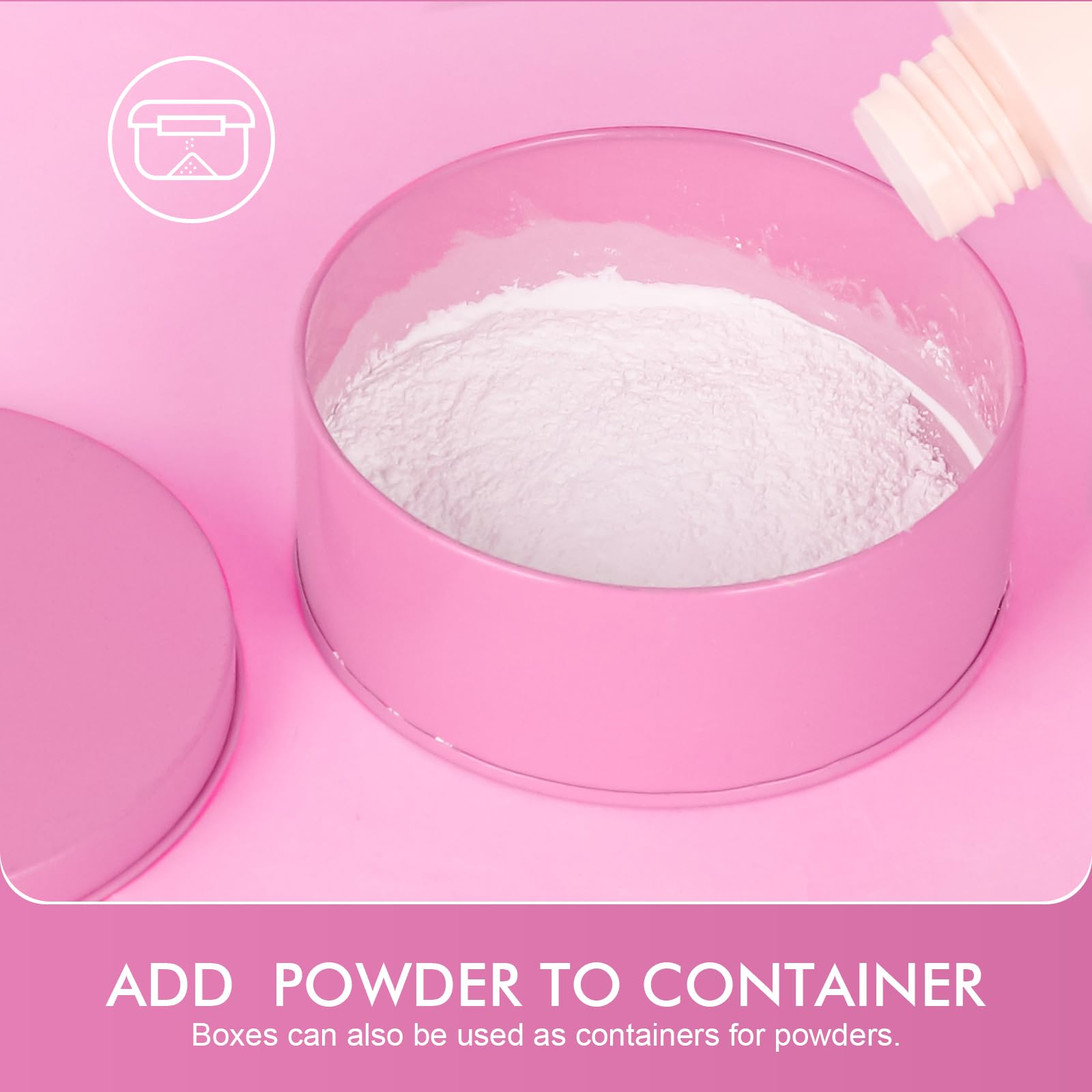 WSYUB puff used on skin for smooth body and face powder coverage.