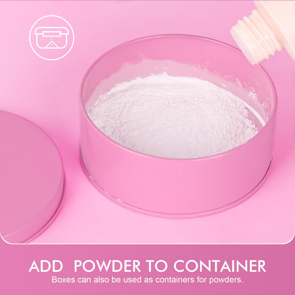 WSYUB puff used on skin for smooth body and face powder coverage.