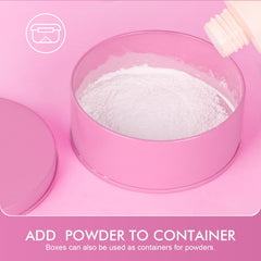 WSYUB puff used on skin for smooth body and face powder coverage.