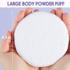 WSYUB velour-soft puff provides gentle skin feel during use
