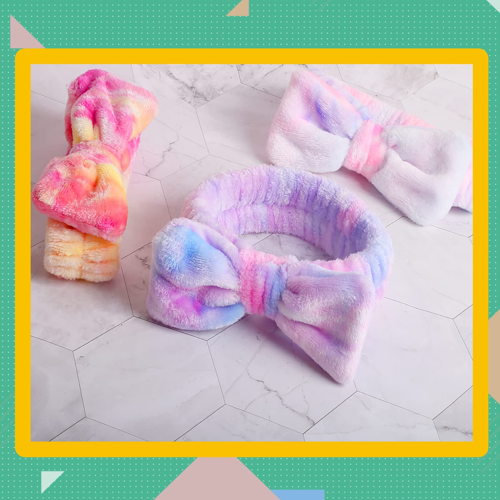 WSYUB Spa Headband gift-ready packaging for teens.