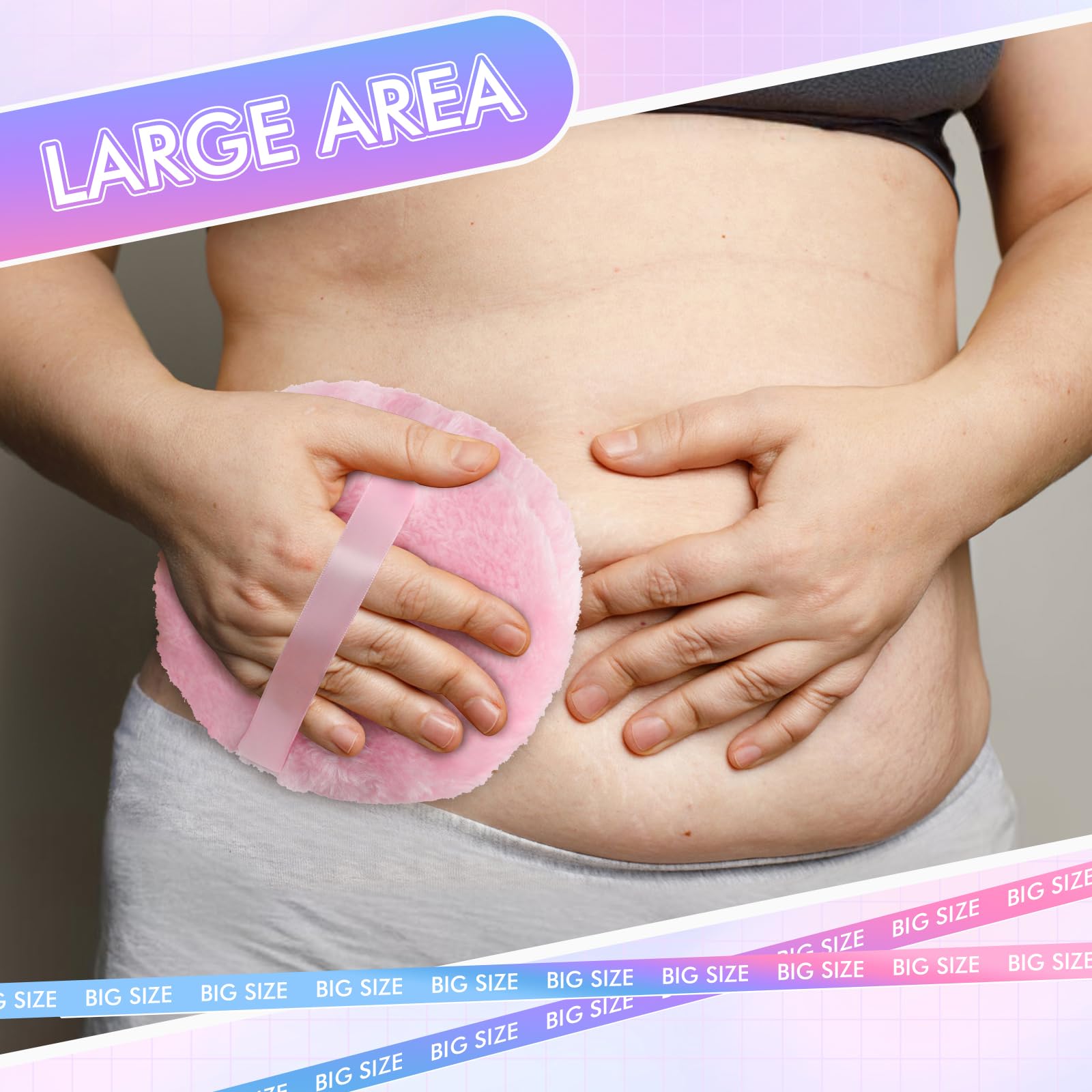 WSYUB travel-friendly powder puff is ideal for home or on-the-go