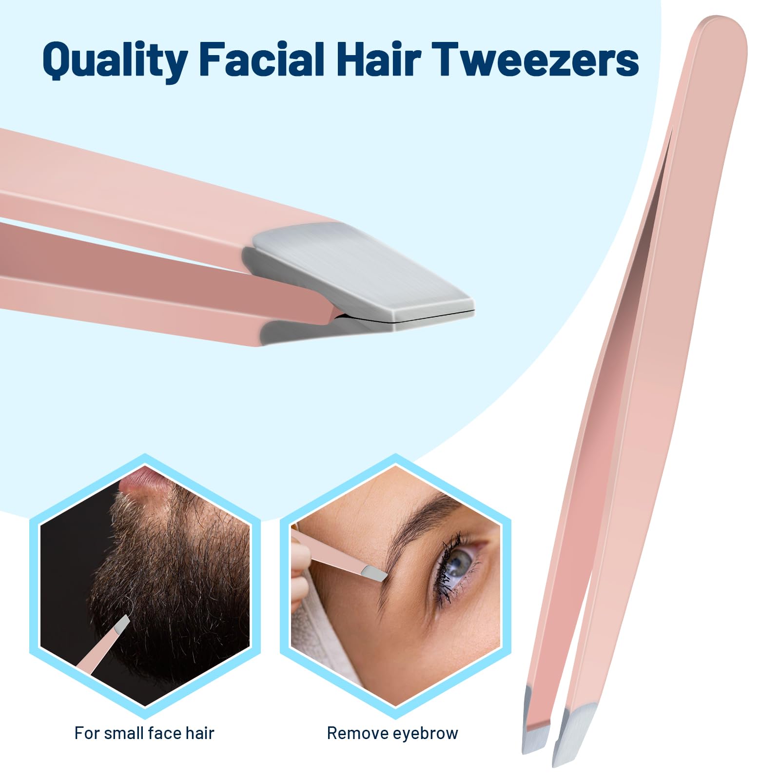 WSYUB travel-friendly tweezer set keeps tools ready for on-the-go grooming
