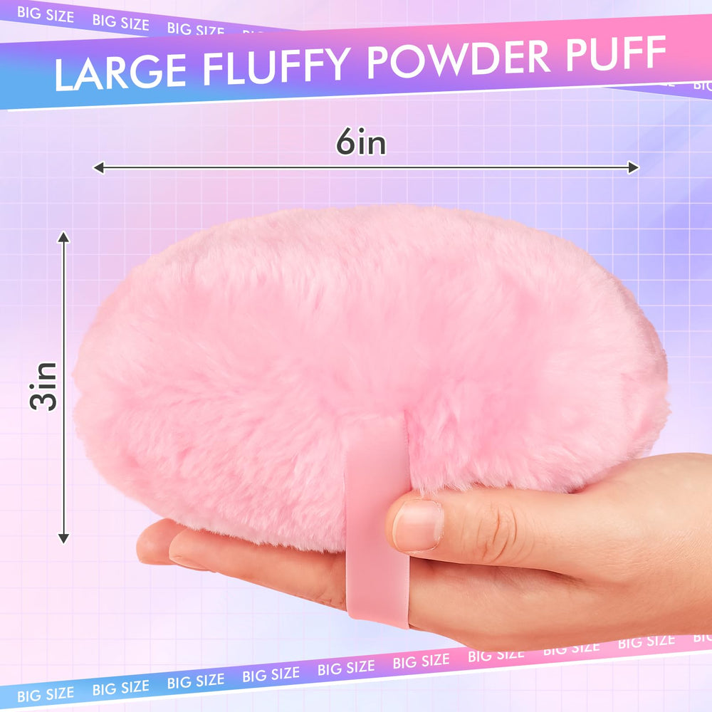 WSYUB ultra-soft velour puff offers gentle touch for makeup and body powder