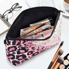 Wteehn cosmetic pouch with zipper closure secures essential items.