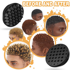 WTTORDE brush shows big and small holes for defined curls