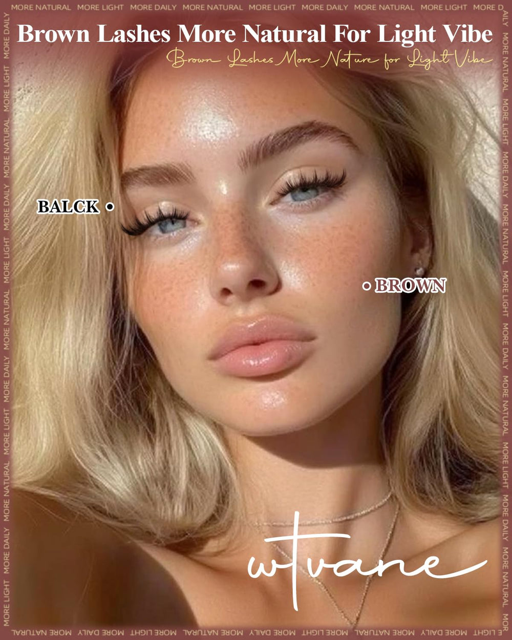 wtvane brown lash clusters beginner friendly 110pcs for easy home application