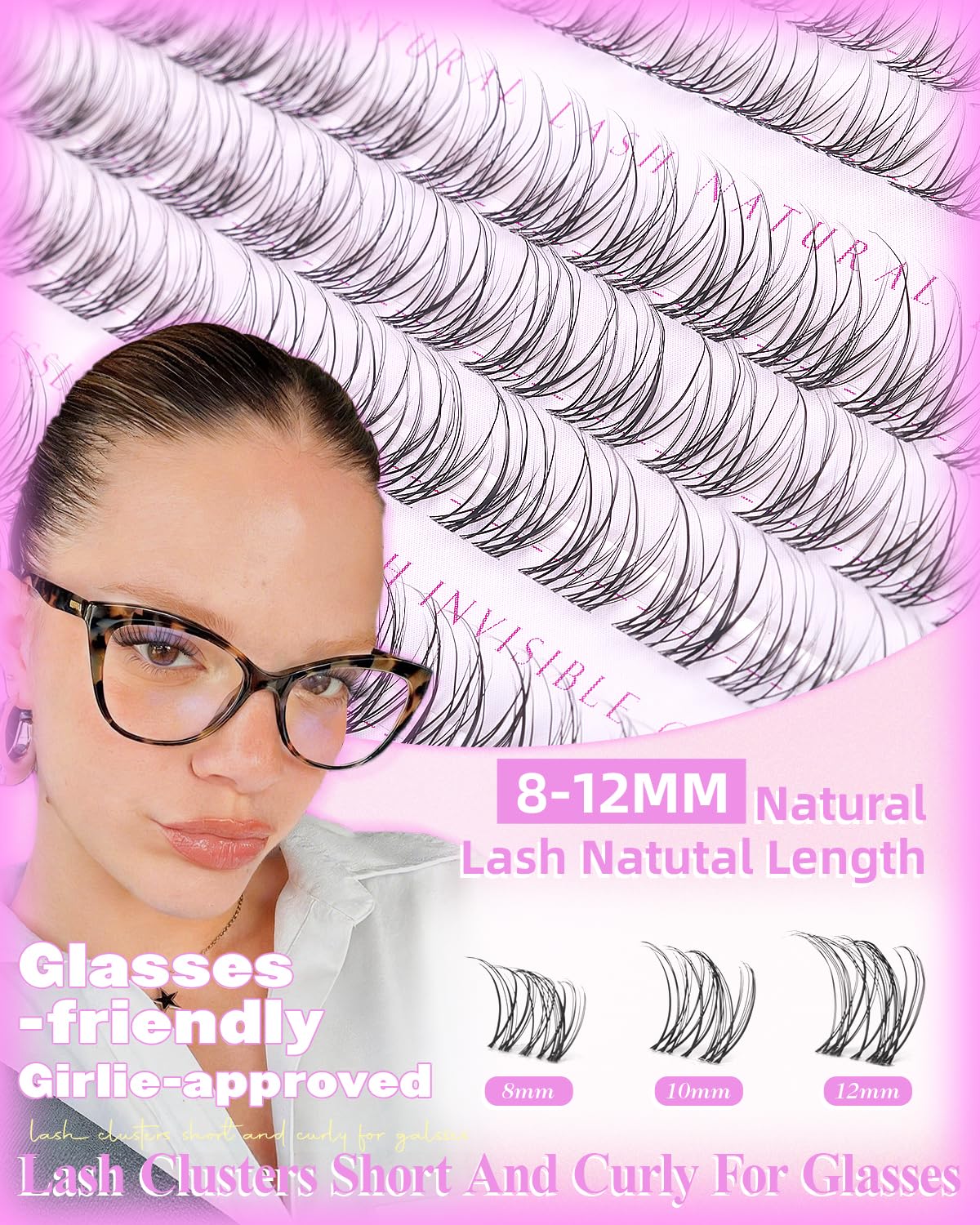 WTVANE invisible-band lashes for seamless, lightweight comfort