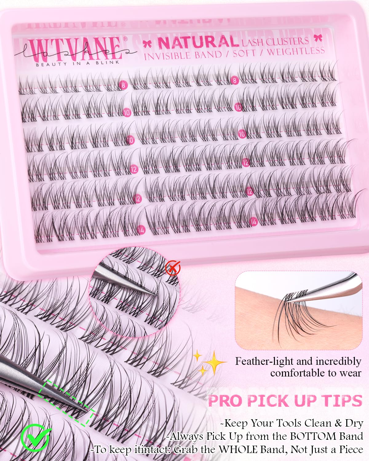 Wtvane precision map of four lengths for versatile styling