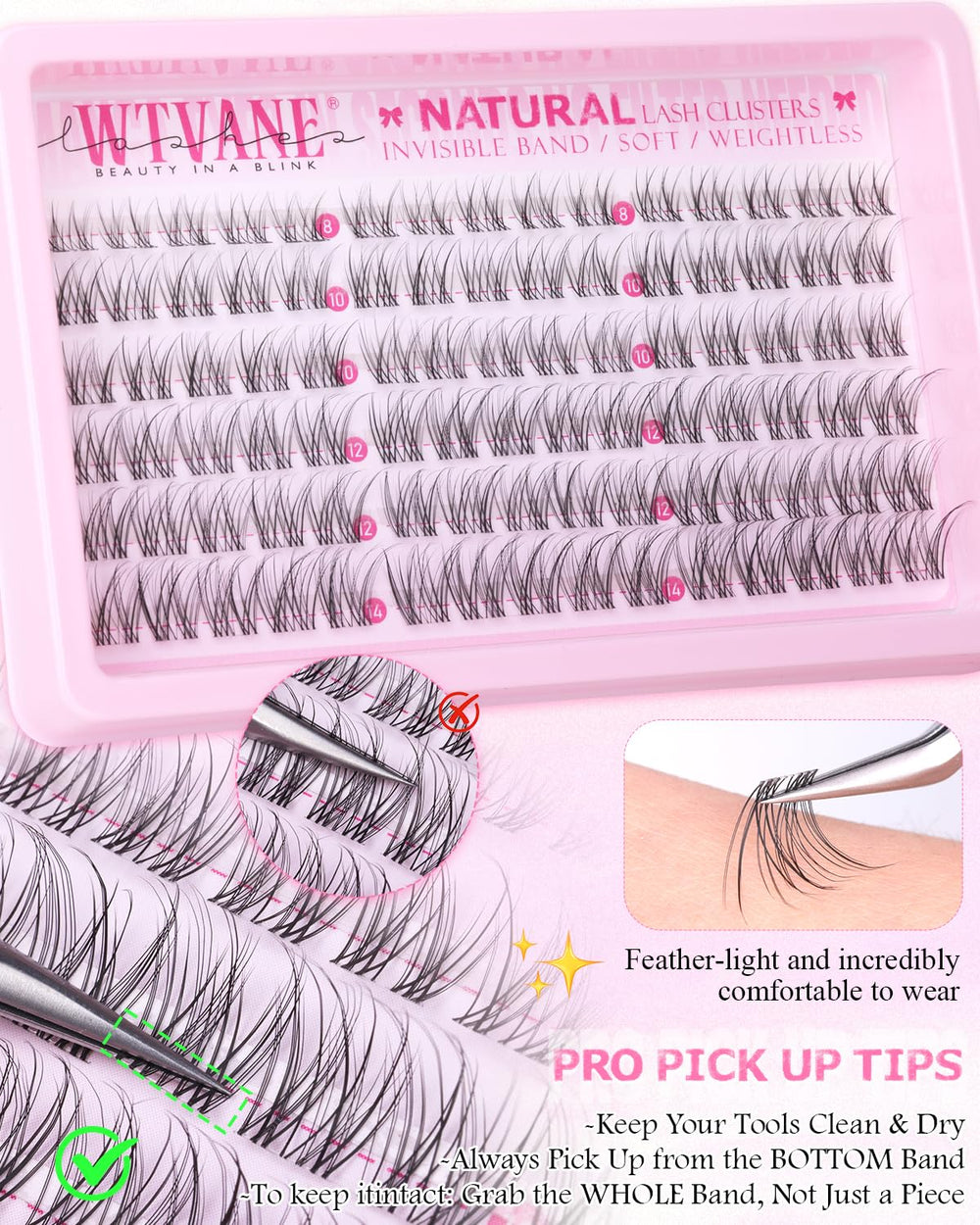 Wtvane precision map of four lengths for versatile styling