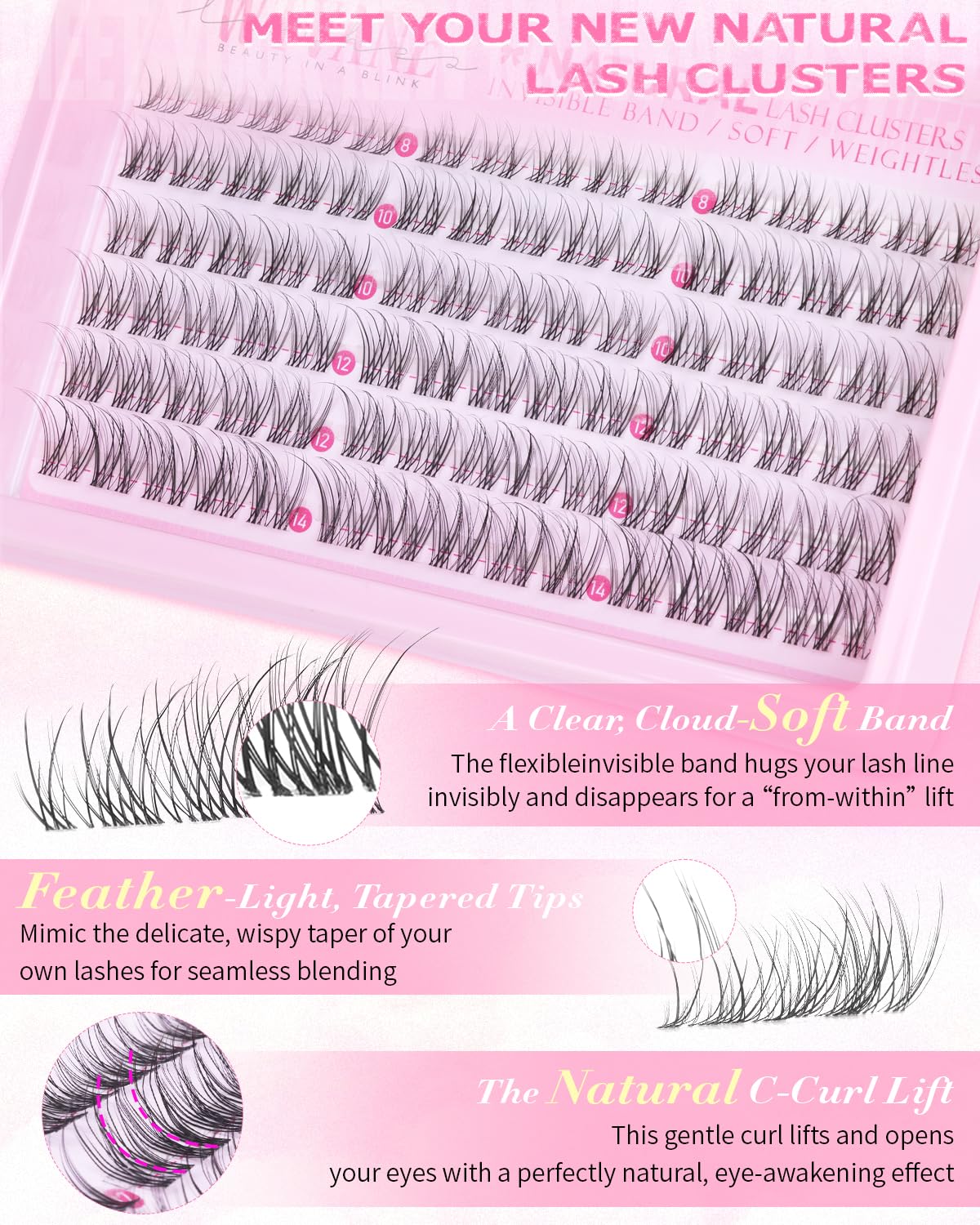 Wtvane ideal for small eyes and hooded lids with subtle lift