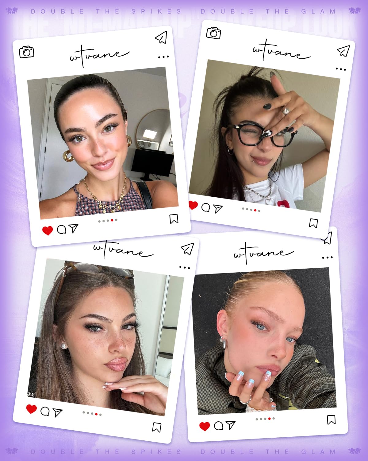 Wtvane Easy-application clusters designed for quick lash styling.