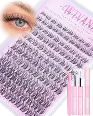 wtvane wispy lash clusters venus invisible band close-up for natural day look