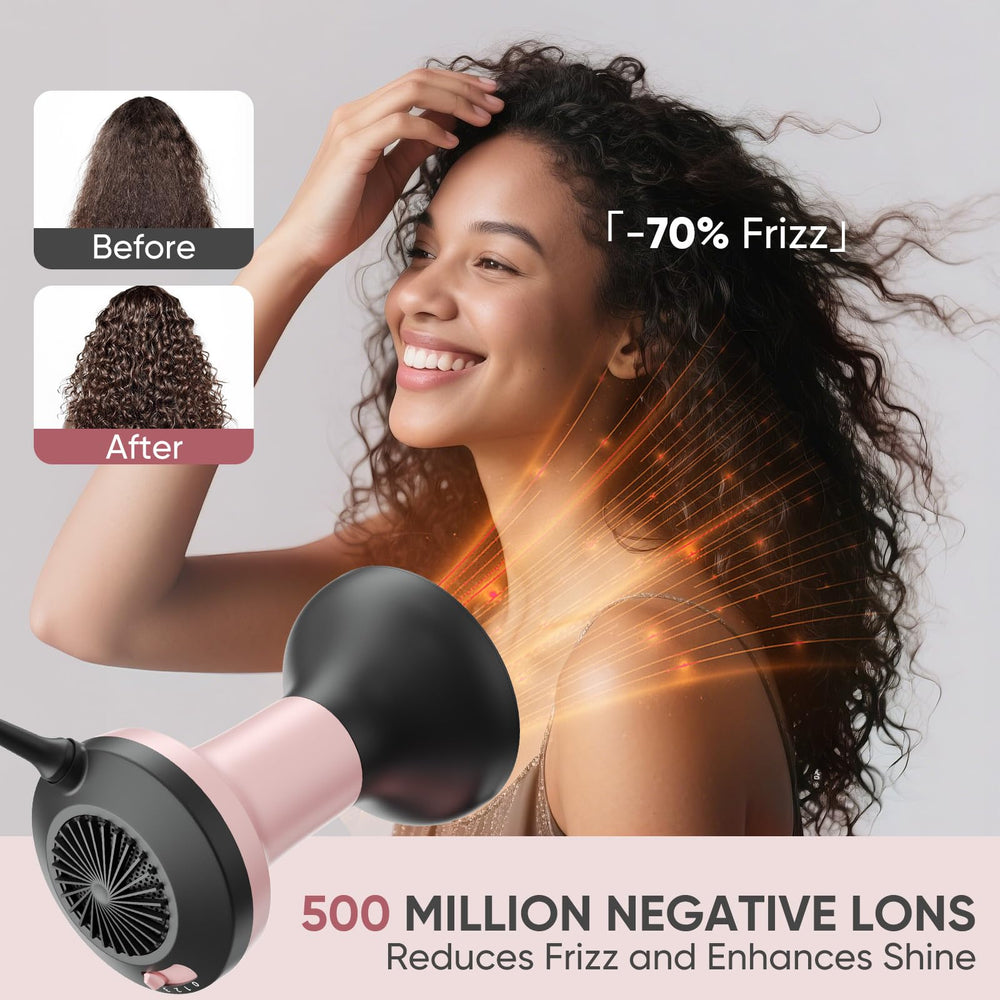 WUFAYHD diffuser attachment defines curls with enhanced texture