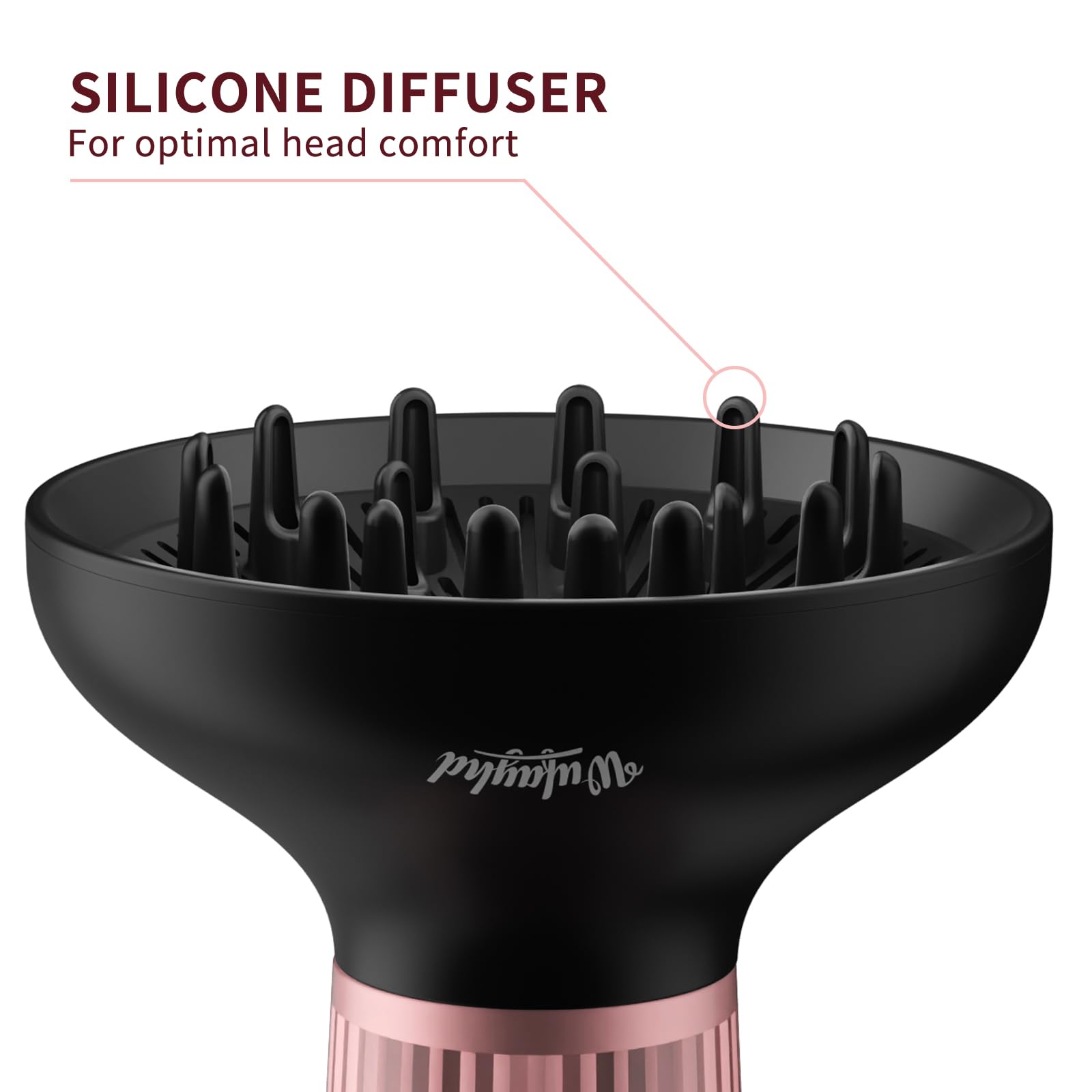 WUFAYHD lightweight, ergonomic handle for comfortable daily use