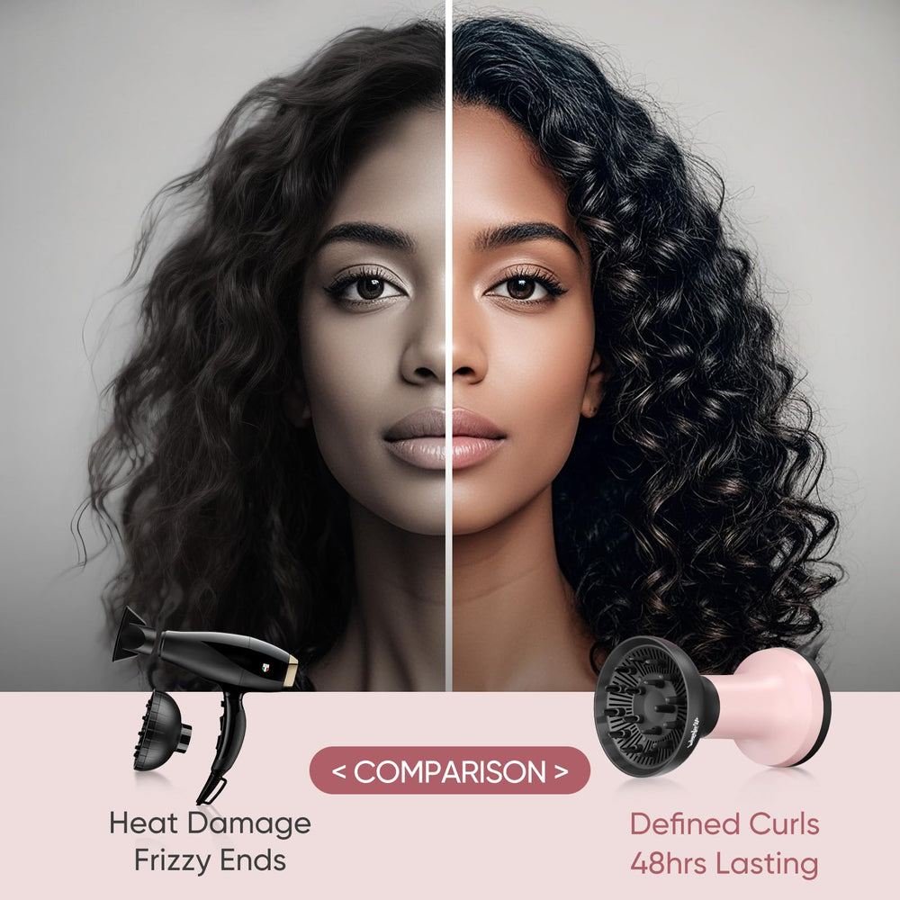 WUFAYHD ionic airflow smooths frizz and adds shine